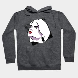 Minimalistic Woman Hoodie